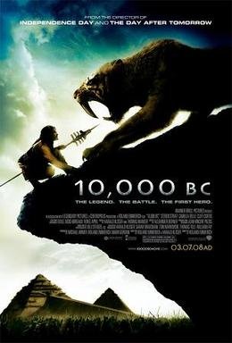 10,000 BC (2008) poster