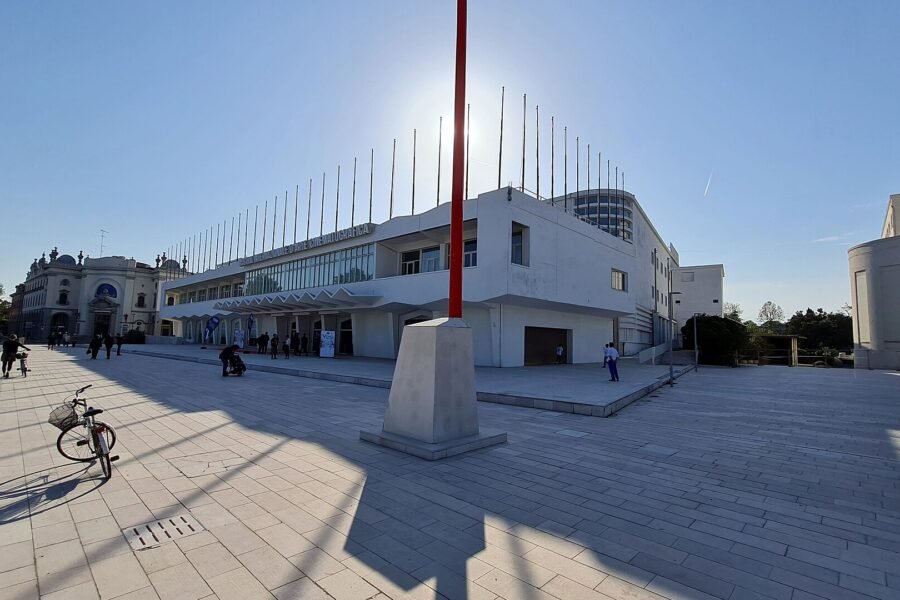 The Palazzo del Cinema on the Lido di Venezia, home of the Venice International Film Festival