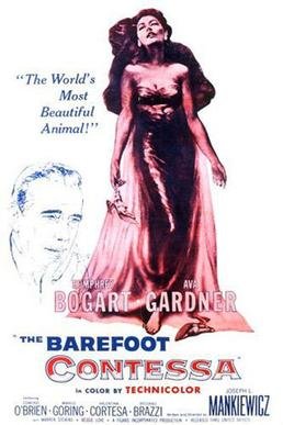 The Barefoot Contessa (1954) poster