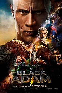 Black Adam (2022) poster