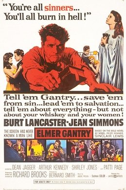 Elmer Gantry (1960) poster