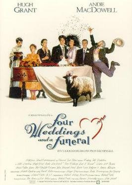 Four Weddings and a Funeral (1994) poster