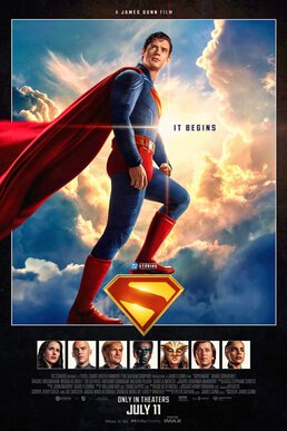Superman (2025) poster