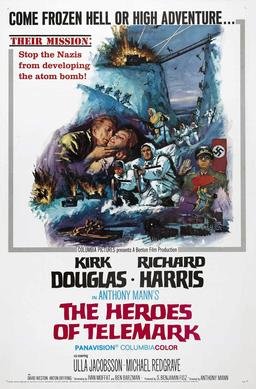 The Heroes of Telemark (1965) poster