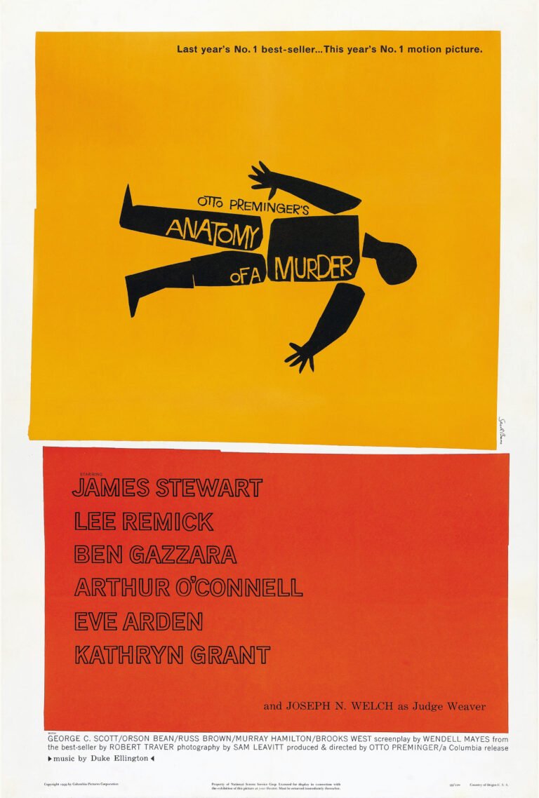 Anatomy of a Murder (1959) poster