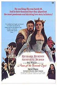 Anne of the Thousand Days (1969) poster