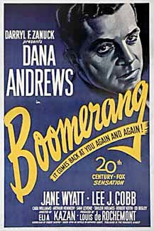 Boomerang (1947) poster