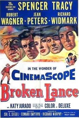 Broken Lance (1954) poster