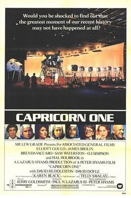 Capricorn One (1977) poster