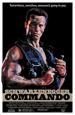 Commando (1985) poster