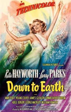 Down to Earth (1947) poster