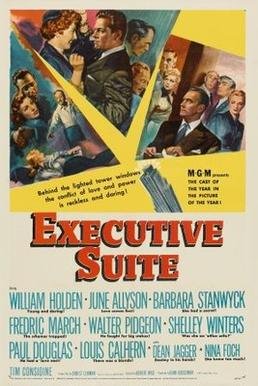 Executive Suite (1954) poster