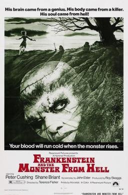 Frankenstein and the Monster from Hell (1974) poster