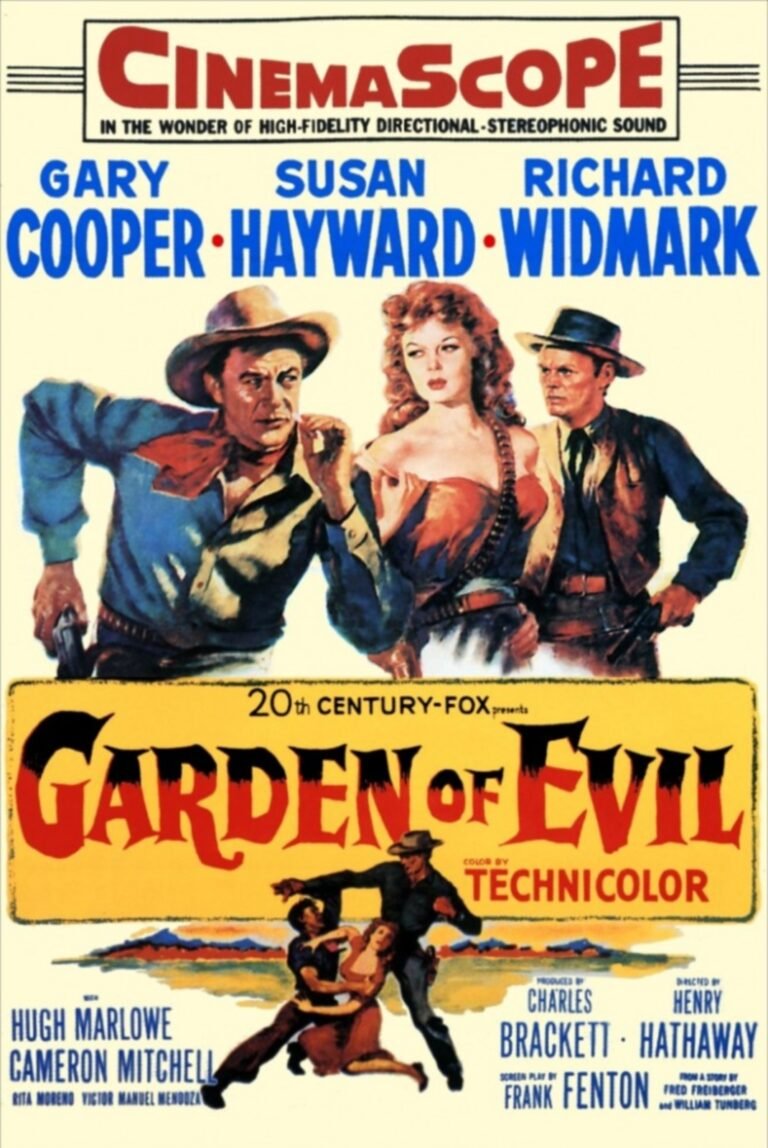 Garden of Evil (1954) poster