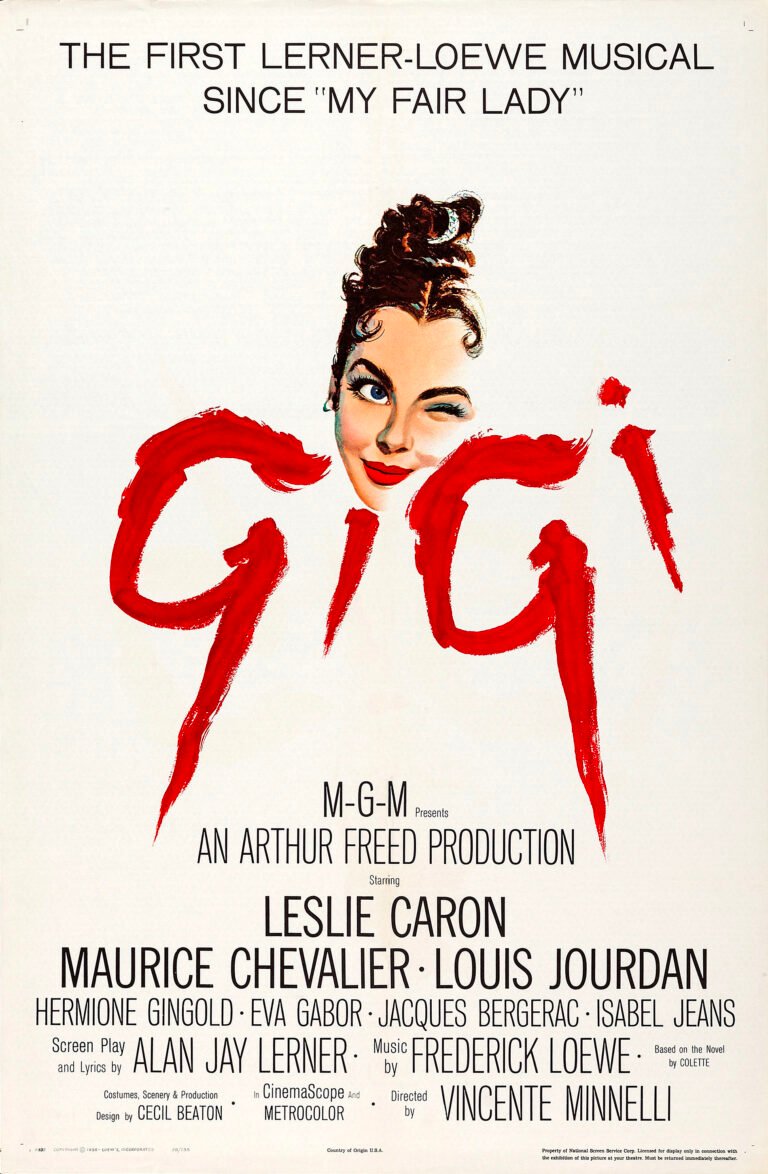 Gigi (1958) poster
