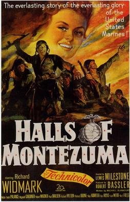 Halls of Montezuma (1951) poster