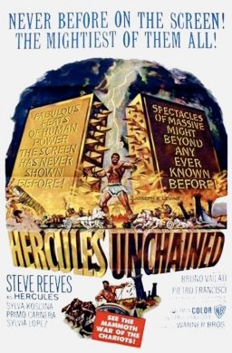 Hercules Unchained (1959) poster