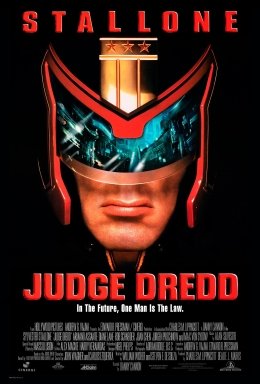 Judge Dredd (1995) poster