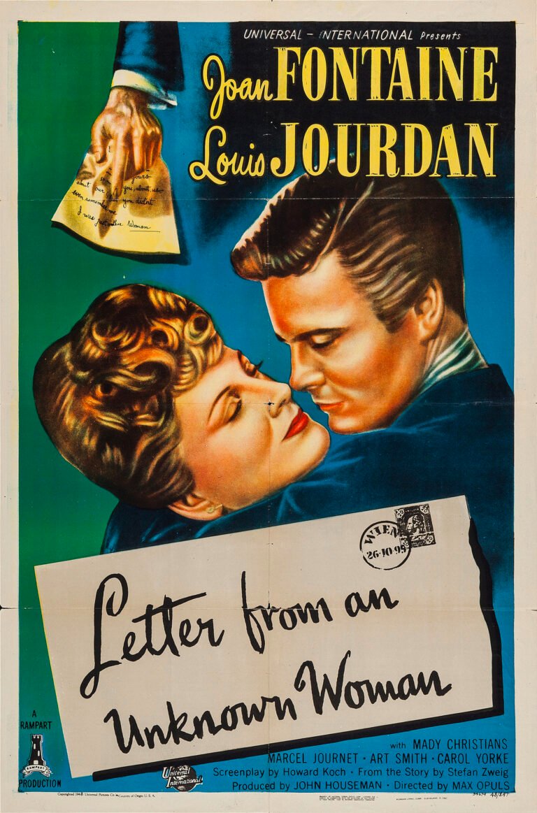 Letter from an Unknown Woman (1948) poster