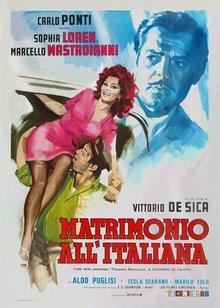 Marriage Italian-Style (1964) poster