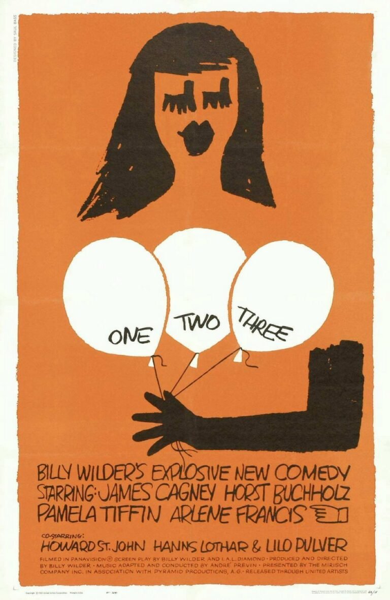 One, Two, Three (1961) poster