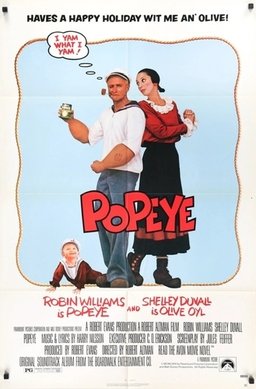 Popeye (1980) poster