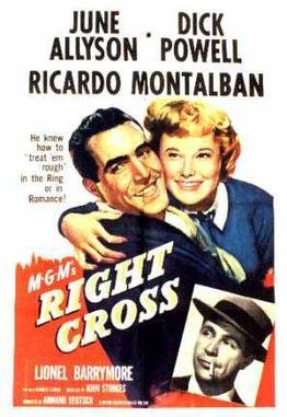 Right Cross (1950) poster
