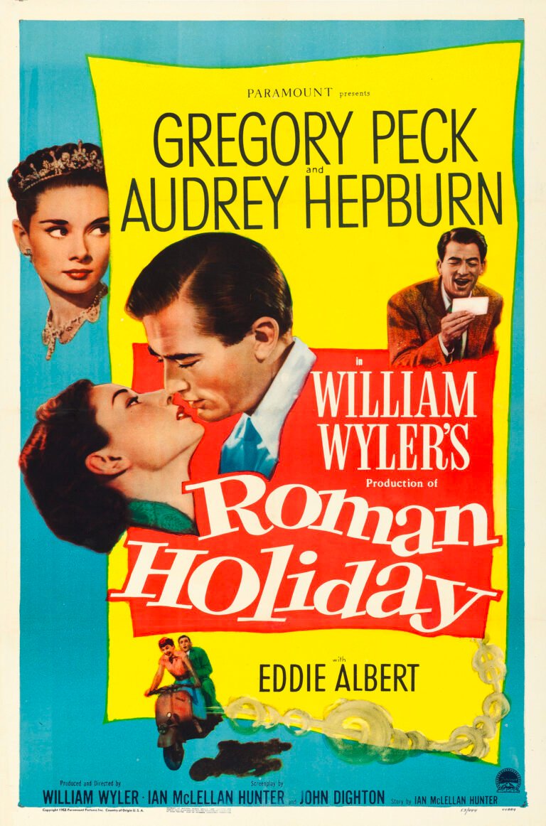 Roman Holiday (1953) poster