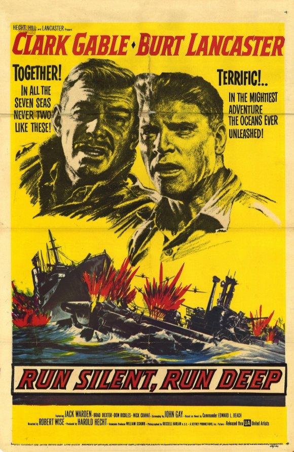 Run Silent, Run Deep (1958) poster