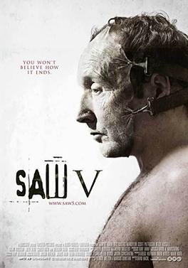 Saw V (2008) poster