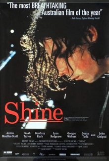 Shine (1996) poster