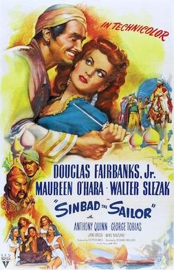 Sinbad the Sailor (1947) poster
