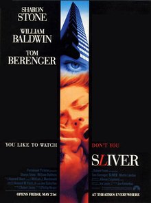 Sliver (1993) poster