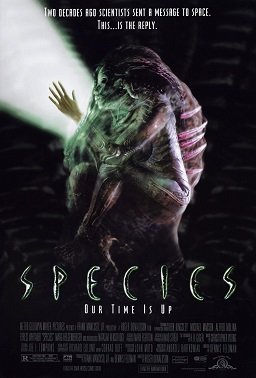 Species (1995) poster