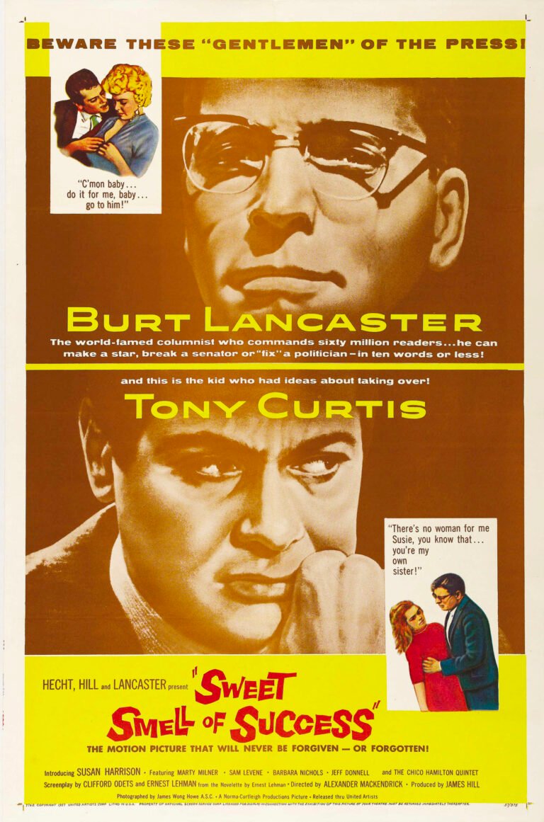 Sweet Smell of Success (1957) poster
