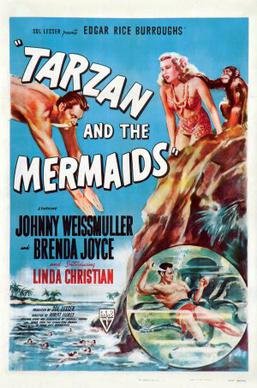 Tarzan and the Mermaids (1948) poster