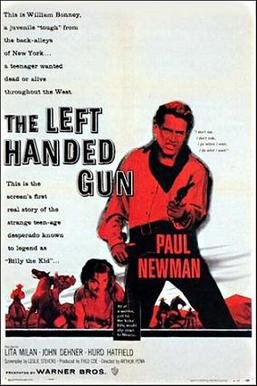 The Left Handed Gun (1958) poster